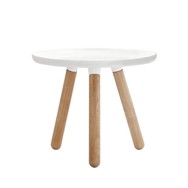 Tablo table small, glossy white