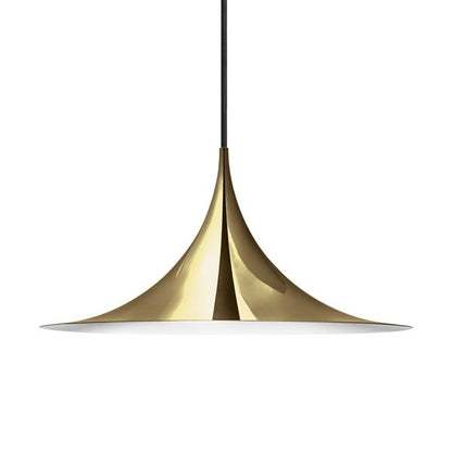 Semi Pendant Medium Blank Dark Cocoa