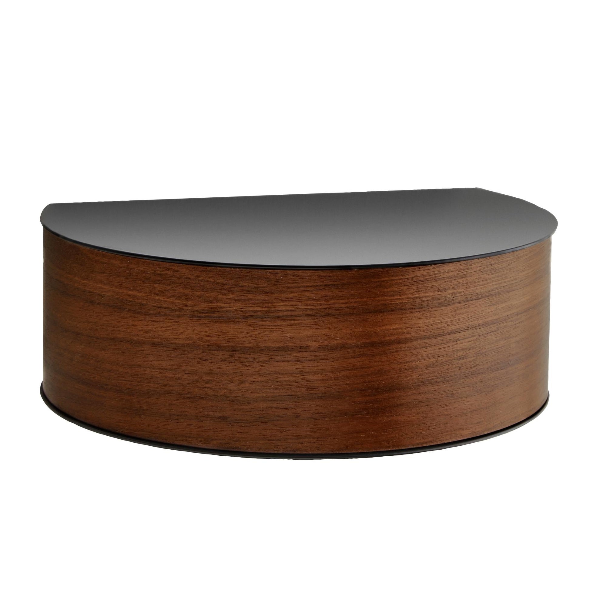 Wallie Wall Drawer by WOUD #Walnut/ Black