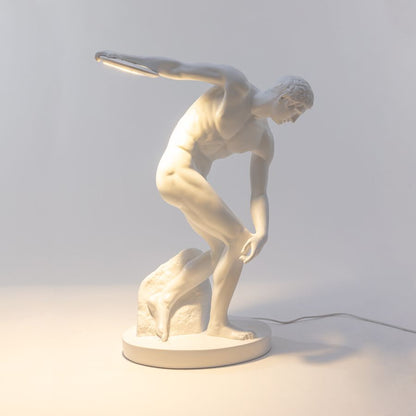 Resin Dimmable LED Lamp Discobolux Lamp by Seletti