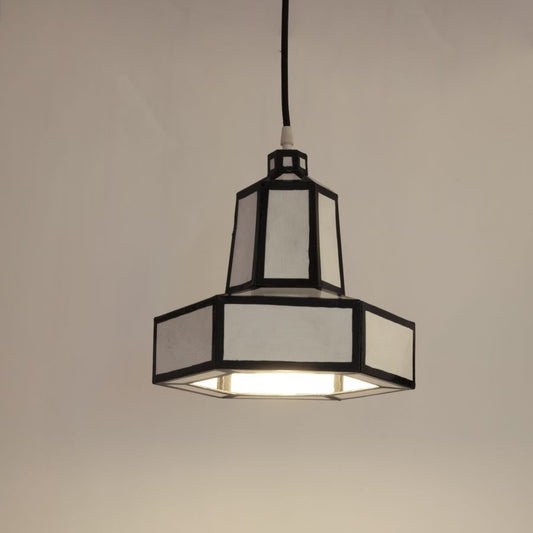100% recycled cardboard Pendant Lamp CUT 'N PASTE Pendant Lamp by Seletti
