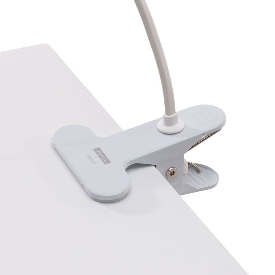 Resin Table Lamp with Clamp Sparrow Lamp Landing by Seletti #White