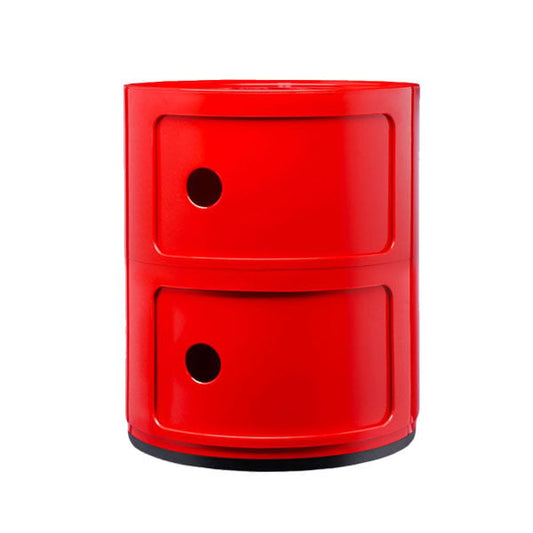 Componibili storage unit, 2 modules, red