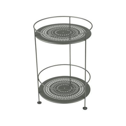 Guinguette Side Table With Perforated Double Top by Fermob #ROSEMARY