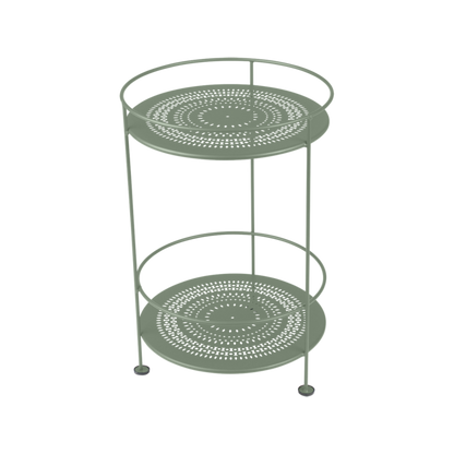 Guinguette Side Table With Perforated Double Top by Fermob #CACTUS