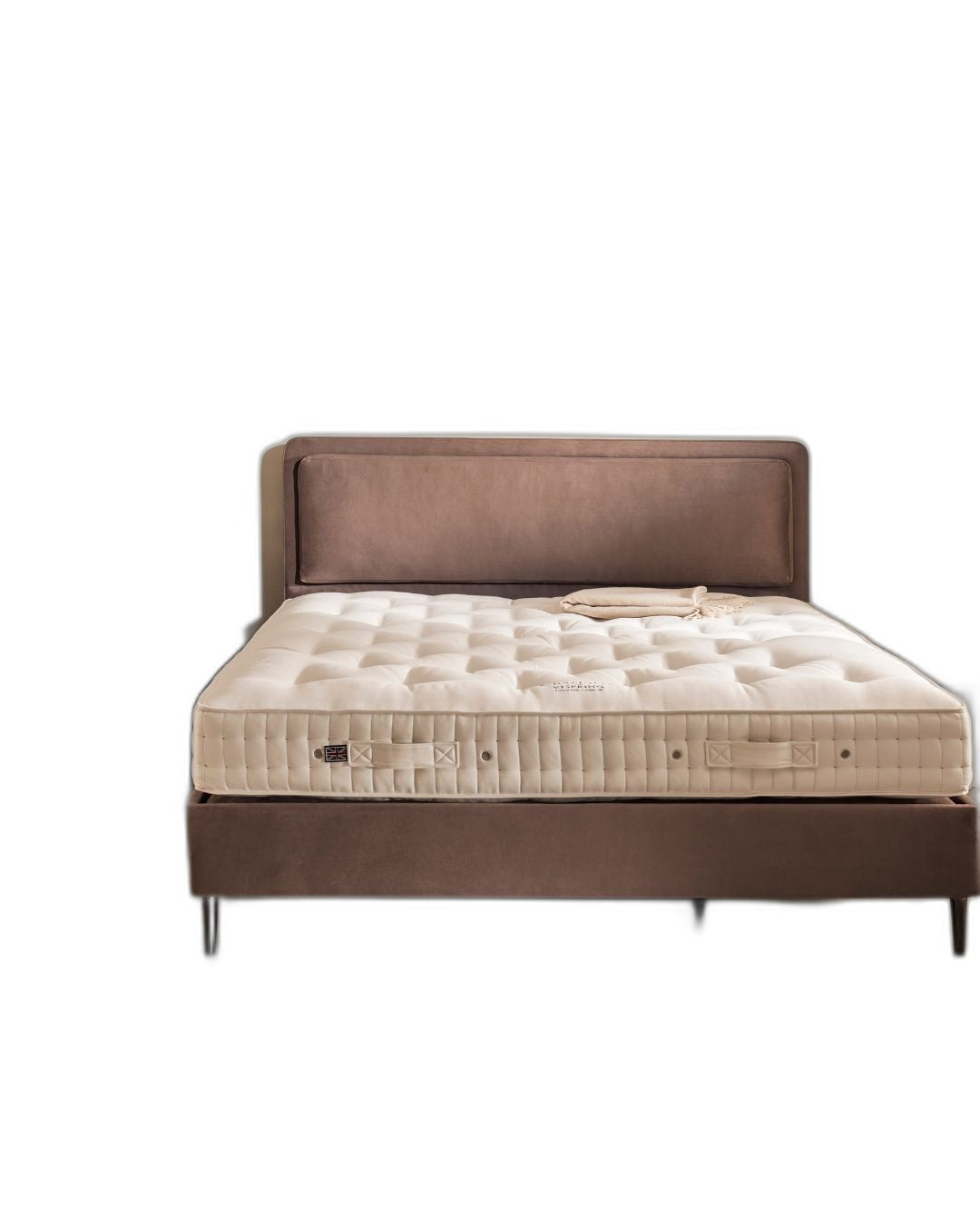Vispring Charlotte Frame & Mattress - Non-sprung base