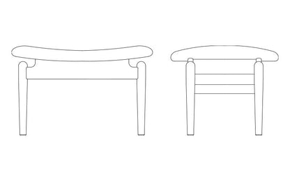 THE CHIEFTAIN FOOTSTOOL