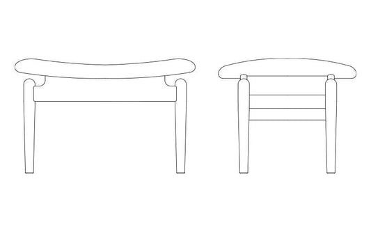THE CHIEFTAIN FOOTSTOOL