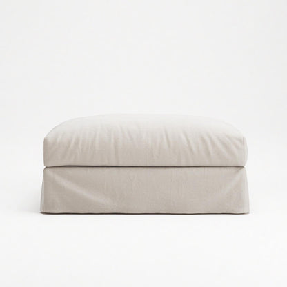 Decotique Le Grand Air Footstool Cream White