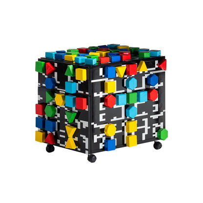 Wooden Office Drawer Unit With Castors Remix Vol. 6 Office Game by Bd Barcelona Design