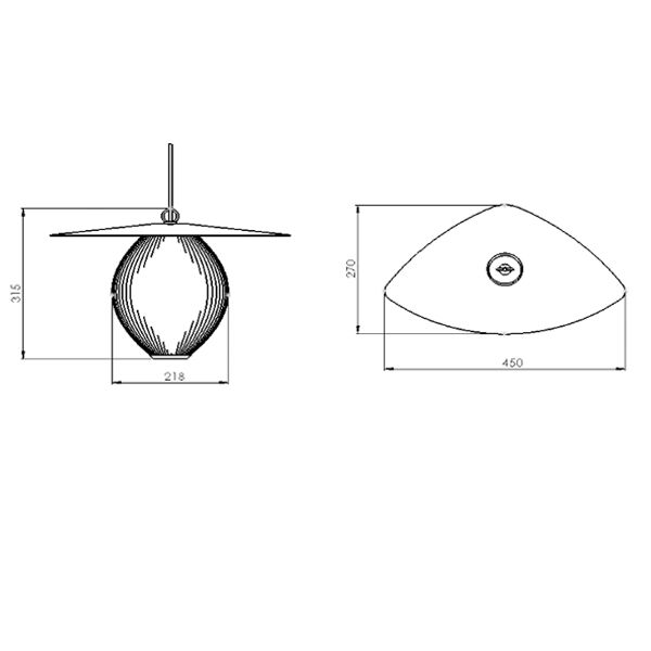 Satellite Pendant Medium