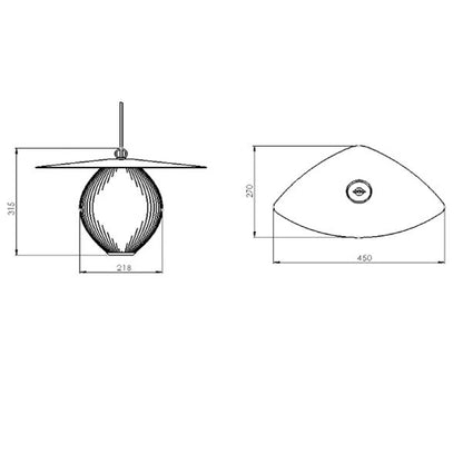 Satellite Pendant Medium