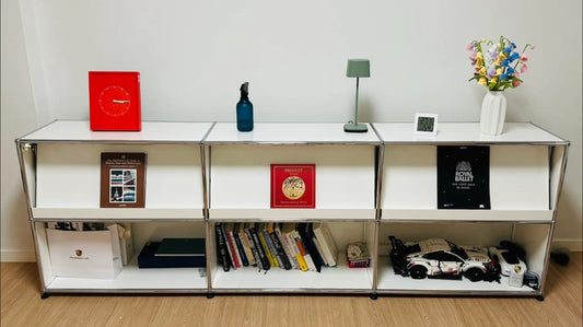 3x2 Module Sideboard (Lower 3 Doors & 3 Magazine Racks) [W(750+750+750)XD350XH(350+350)]