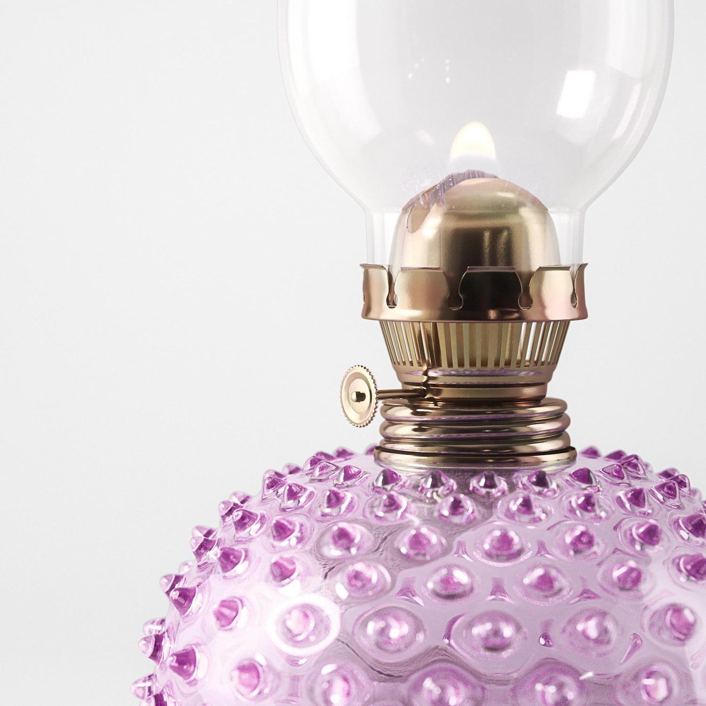 Department Paris Oil Lamp Light Pink