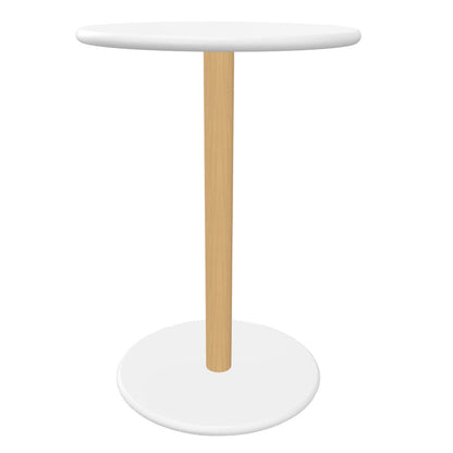 Common low table, 45 cm, matt beech - white