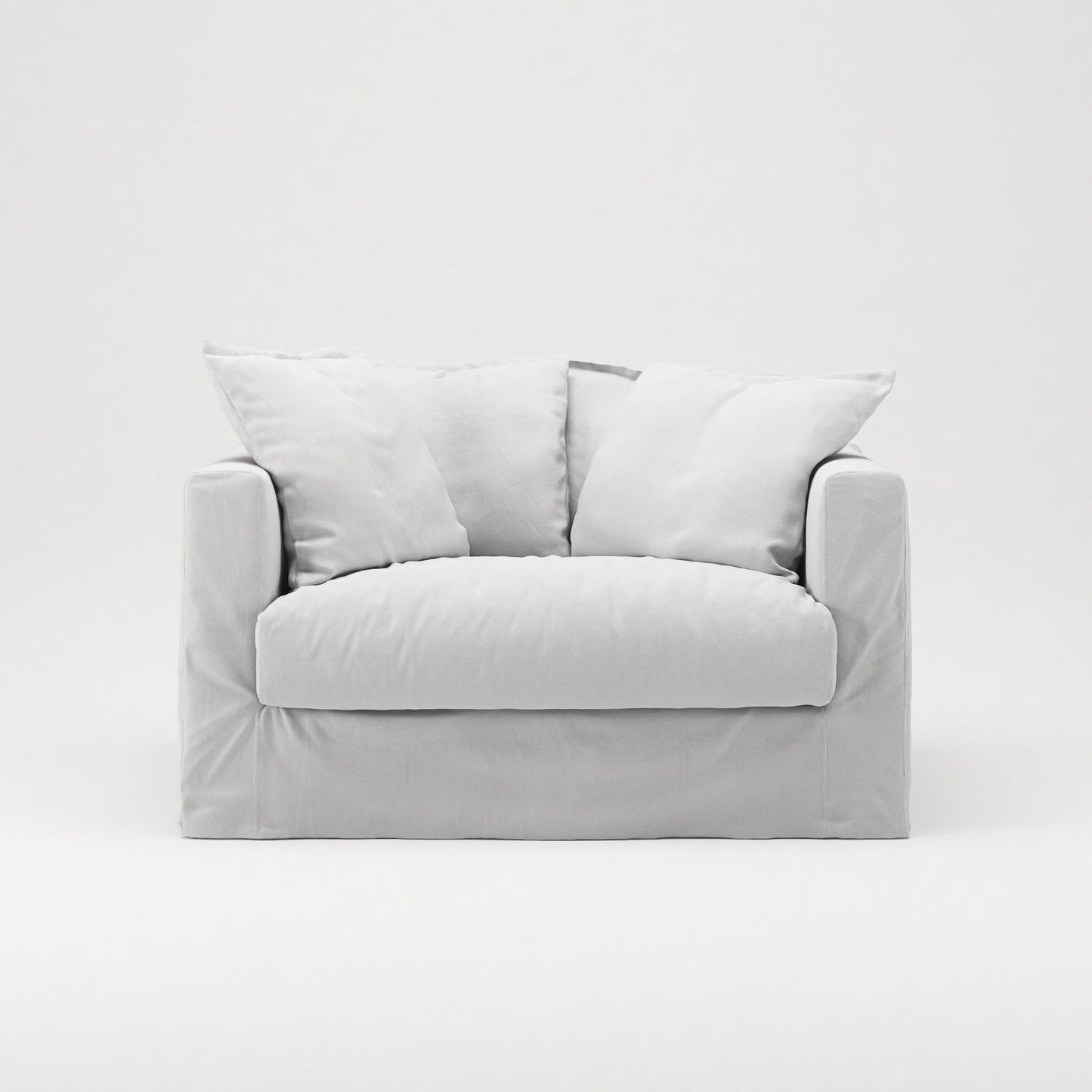 Decotique Le Grand Air Love Seat Armchair White