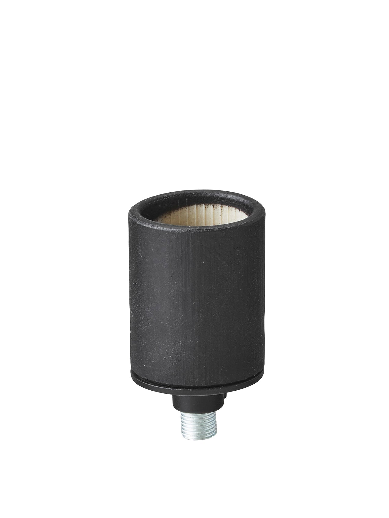 1 Pc. Ceramic Socket, Black For Tribeca Range by Audo Copenhagen