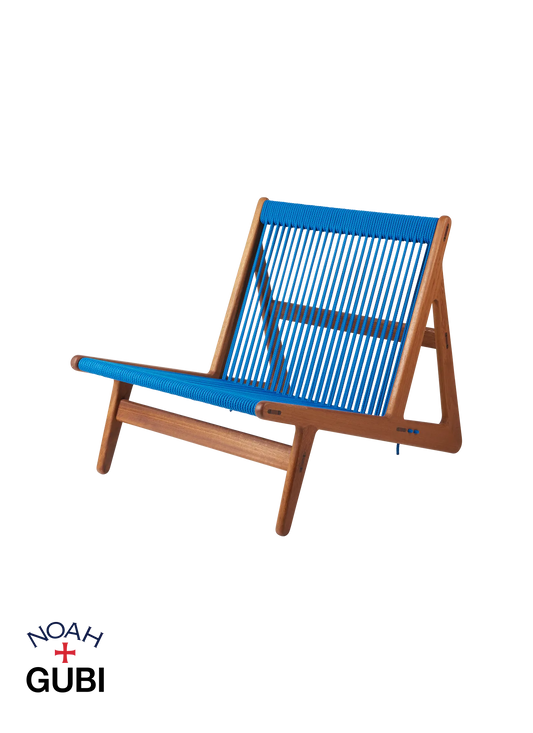 GUBI X NOAH SPECIAL EDITION - MR01 Initial Outdoor Lounge Chair by Gubi