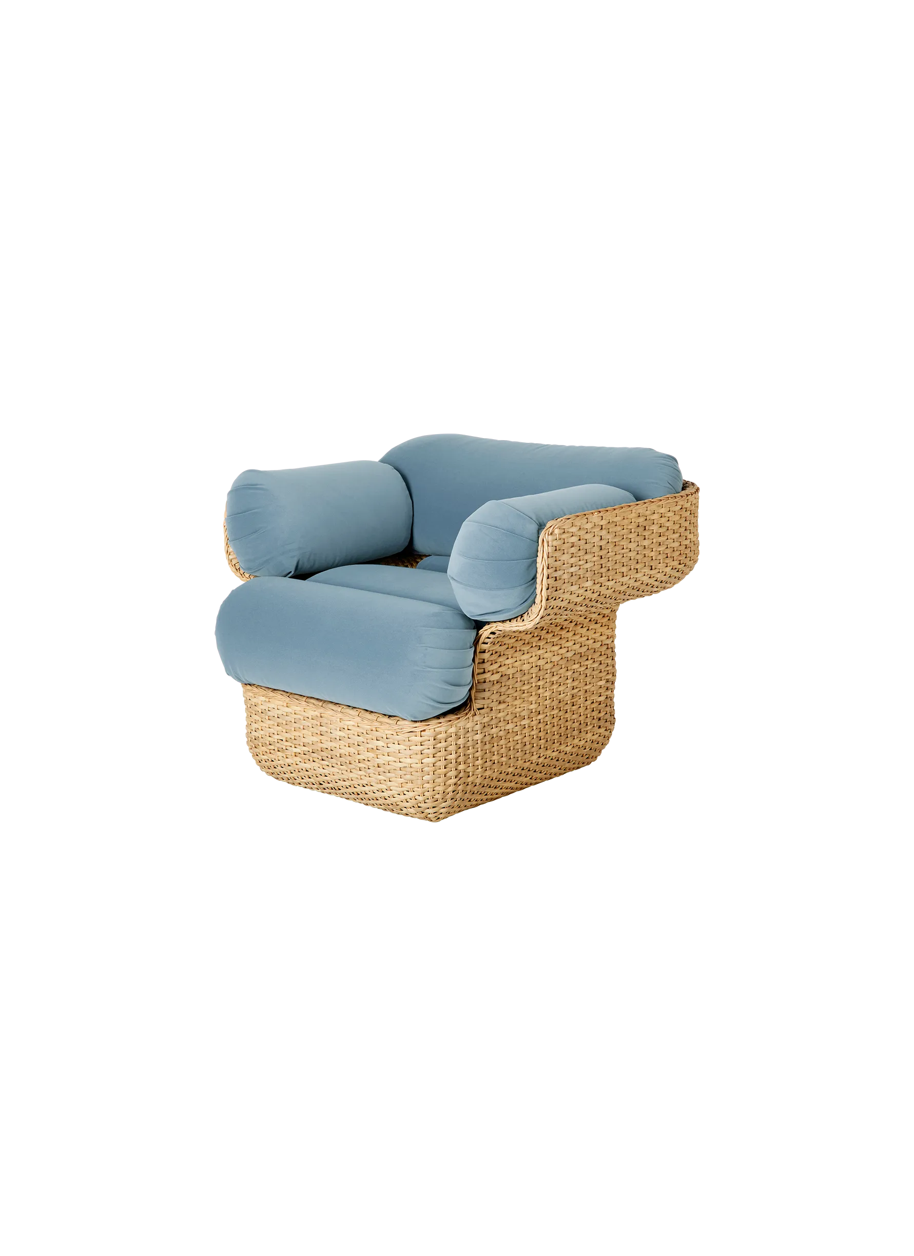 BASKET LOUNGE CHAIR by Gubi