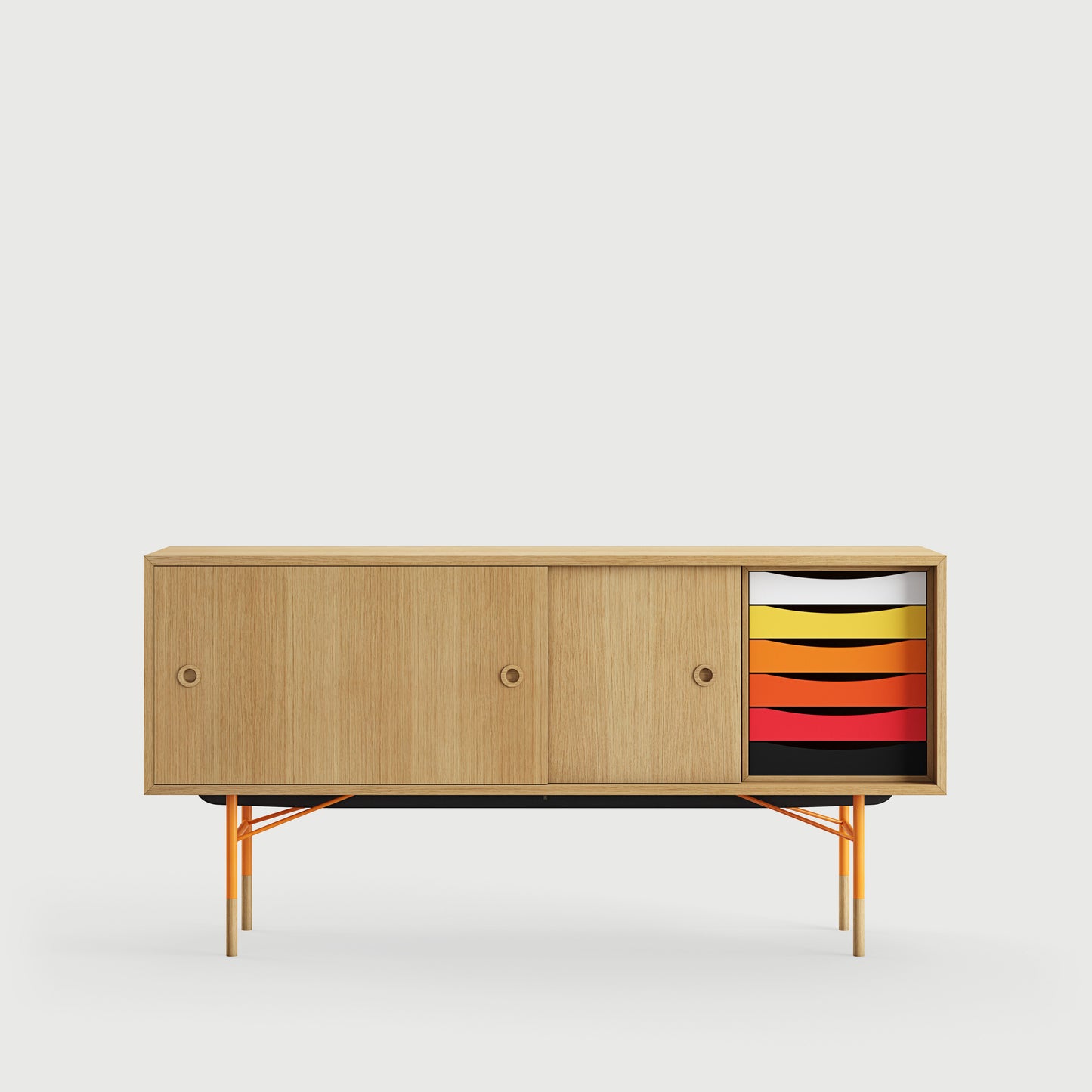 THE SIDEBOARD with Tray Unit