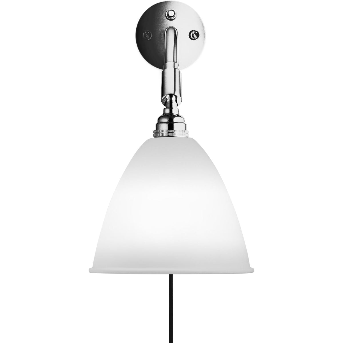 Bestlite BL7 Wall Lamp Matt White & Brass