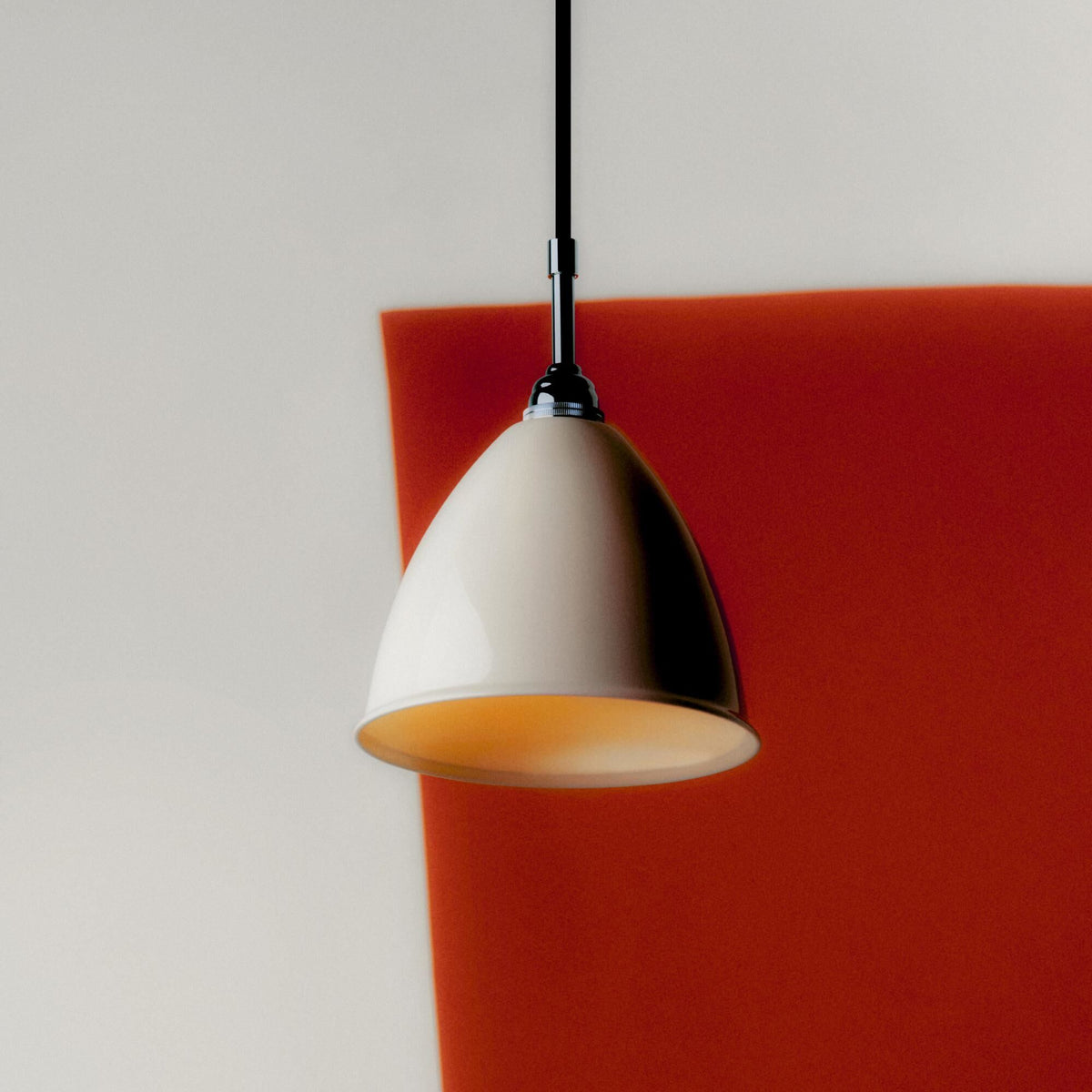 Bestlite BL9S Pendant Small Brass and Porcelain