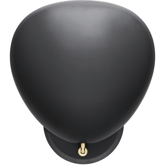 Cobra Wall Lamp Black Hardwired