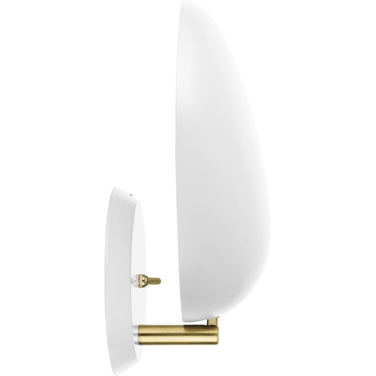 Cobra Wall Lamp Matt White Hardwired
