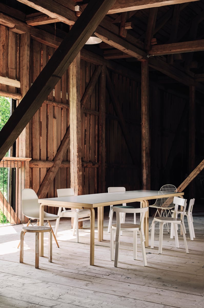 Aalto table 82A, birch