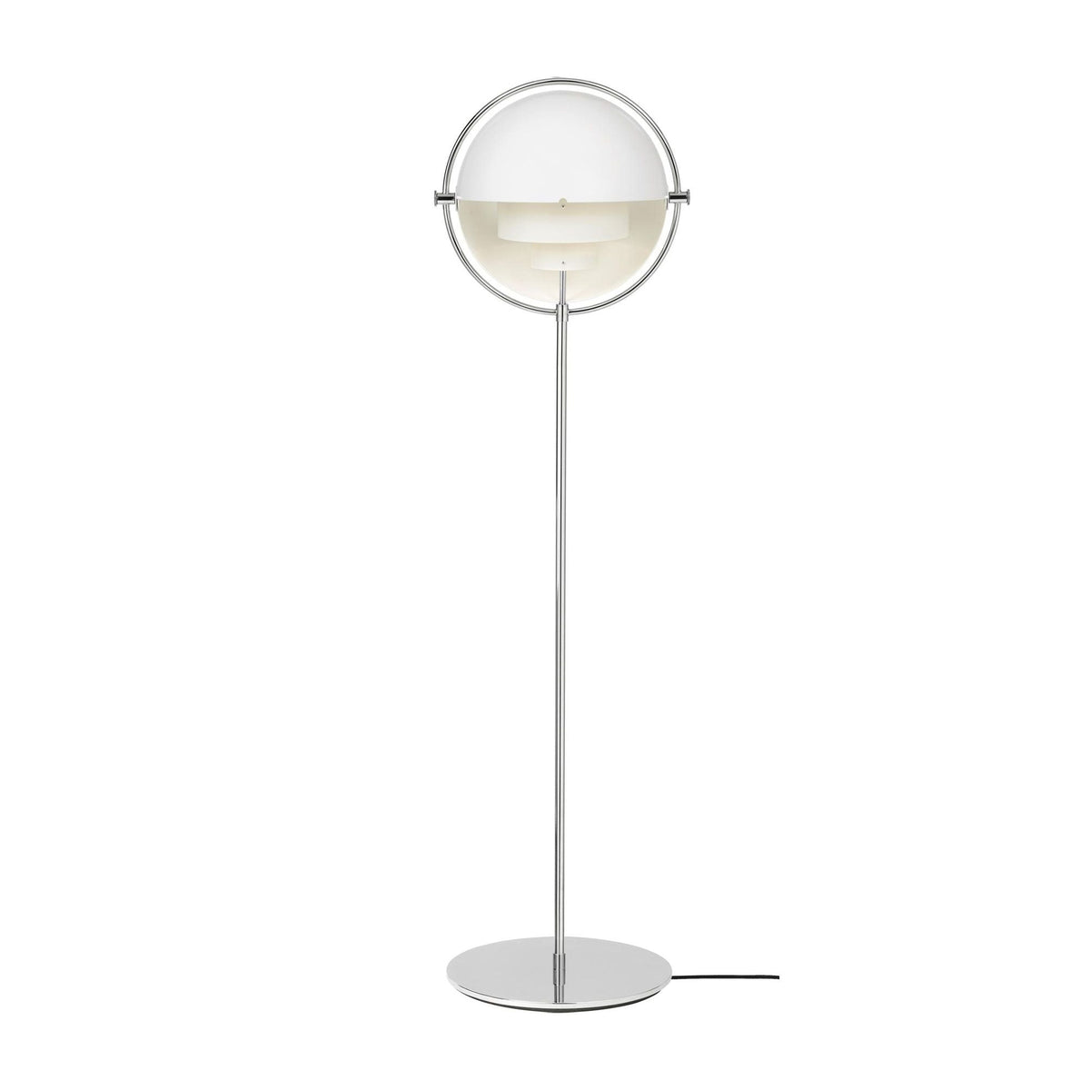 Multi-Lite Floor Lamp Chrome &
