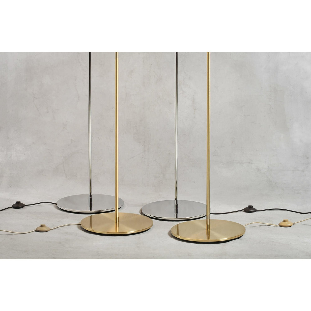 Multi-Lite Floor Lamp Chrome &