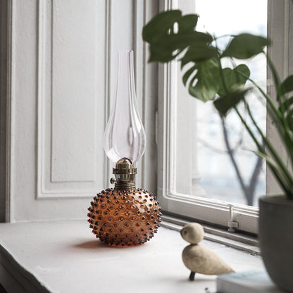 Department Paris Oil Lamp Amber