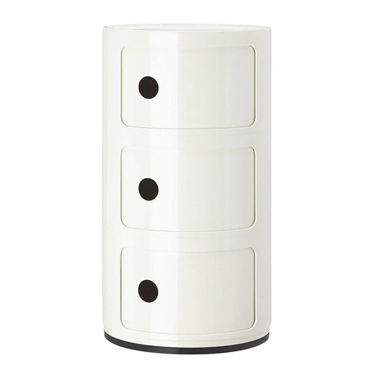 Componibili storage unit, 3 modules, white