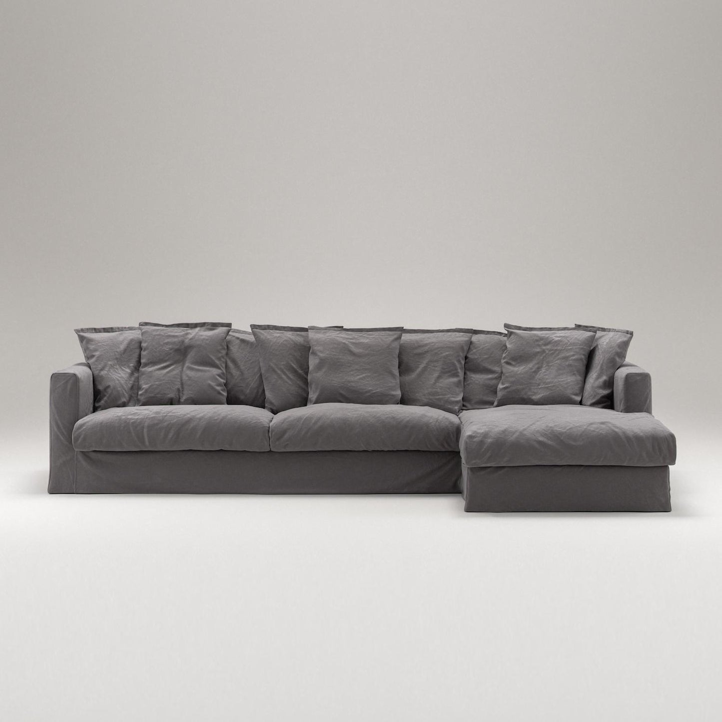 Decotique Le Grand Air 3-Seater Sofa Chaise Right Grey