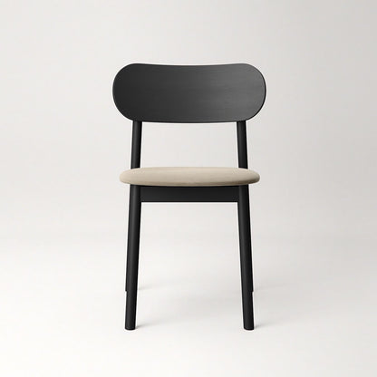 Decotique Elephant Dining Chair Black/Beige Velvet