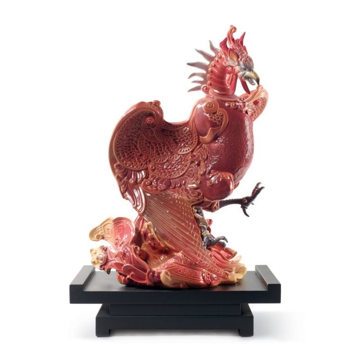 Rise of The Phoenix Sculpture by Lladró