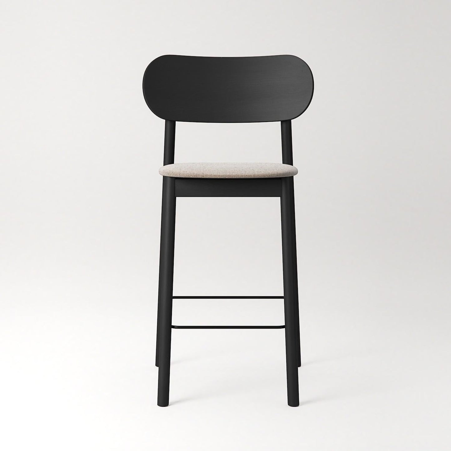 Decotique Elephant Bar Stool Black/ Beige Breeze