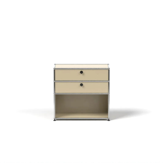 1x3 Mini Bookcase (2 drawers with metal box) [W750XD350XH(350+175+175)]