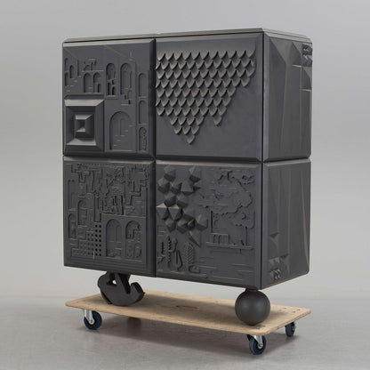 TOUT VA BIEN 2 - MDF Cabinet/sideboard with doors