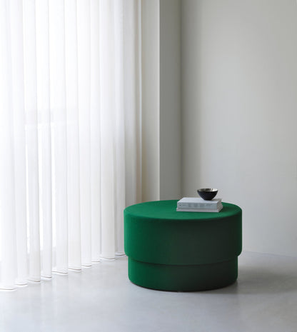 Silo pouf, medium, green