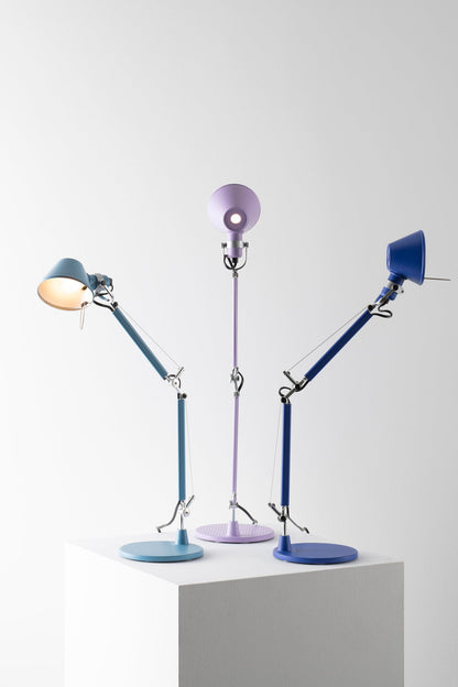 Tolomeo Micro table lamp, blue klein