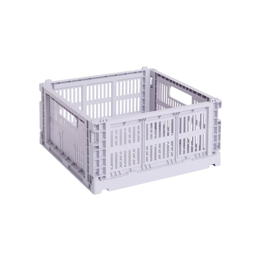 Colour Crate, M Square, recycled plastic, lavender