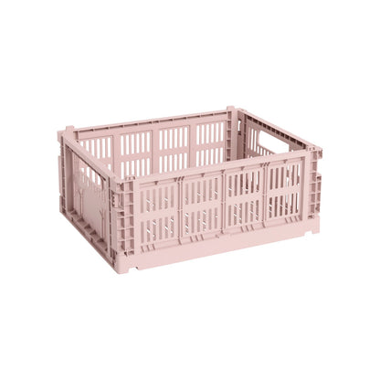 Colour Crate, M, recycled plastic, blush