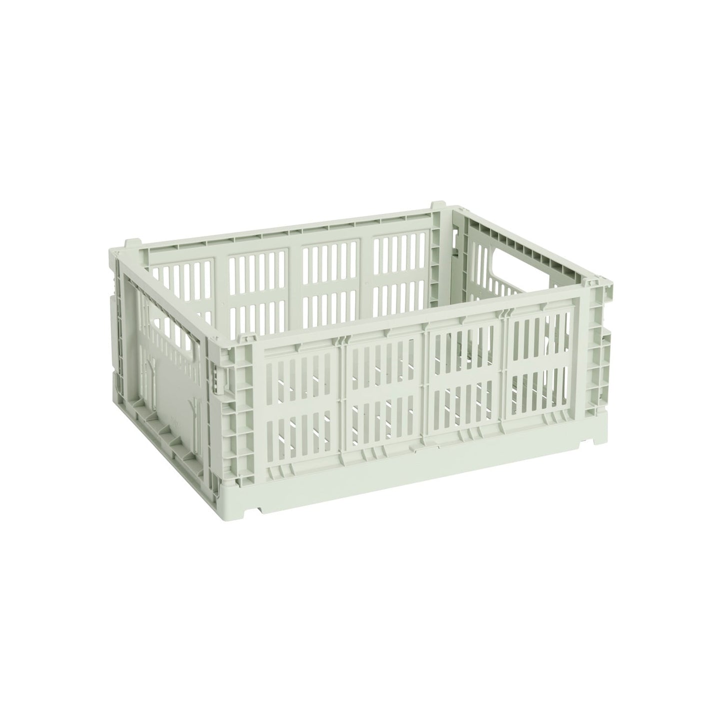 Colour Crate, M, recycled plastic, mint