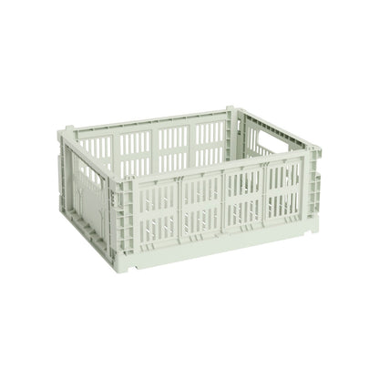 Colour Crate, M, recycled plastic, mint