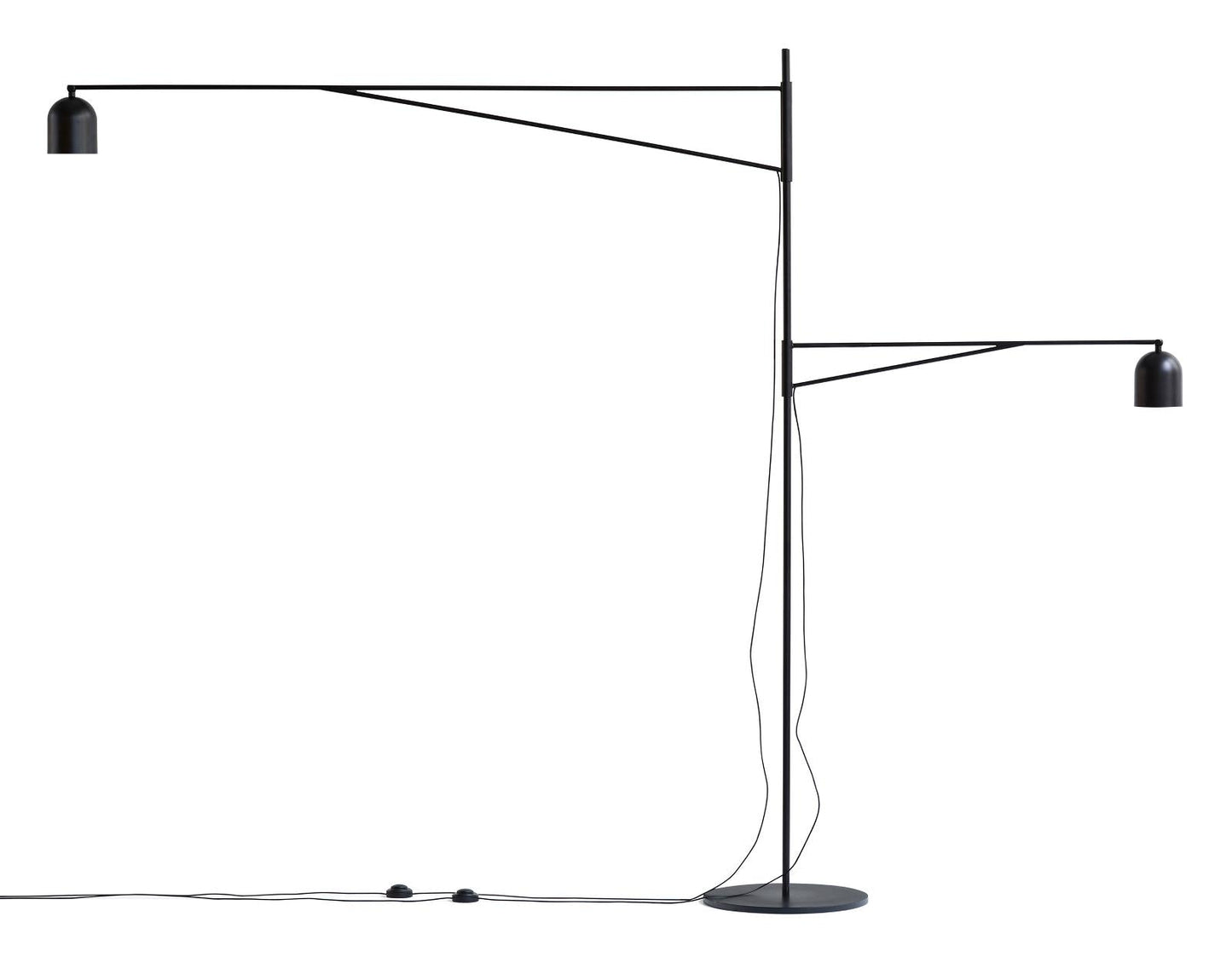 AWKWARD LIGHT FLOOR - Karakter x Cassina LED floor lamp by Anatomy Design