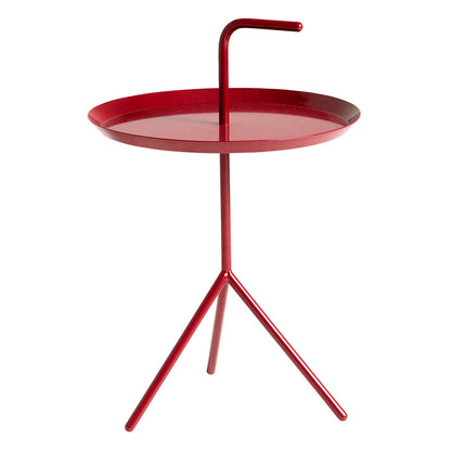 DLM table, cherry red, high gloss