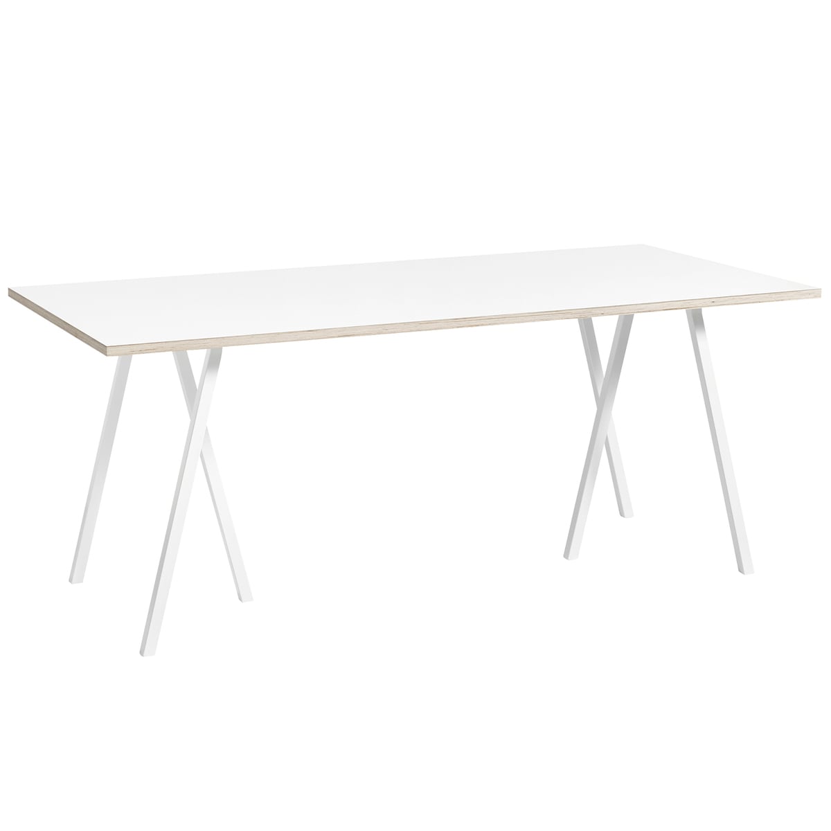 Loop Stand table 180 cm, white