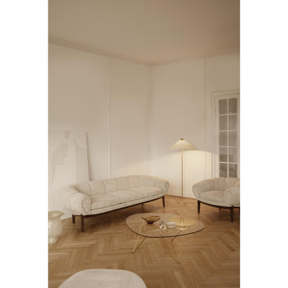 Tynell Collection 9602 Floor Lamp Canvas Shade