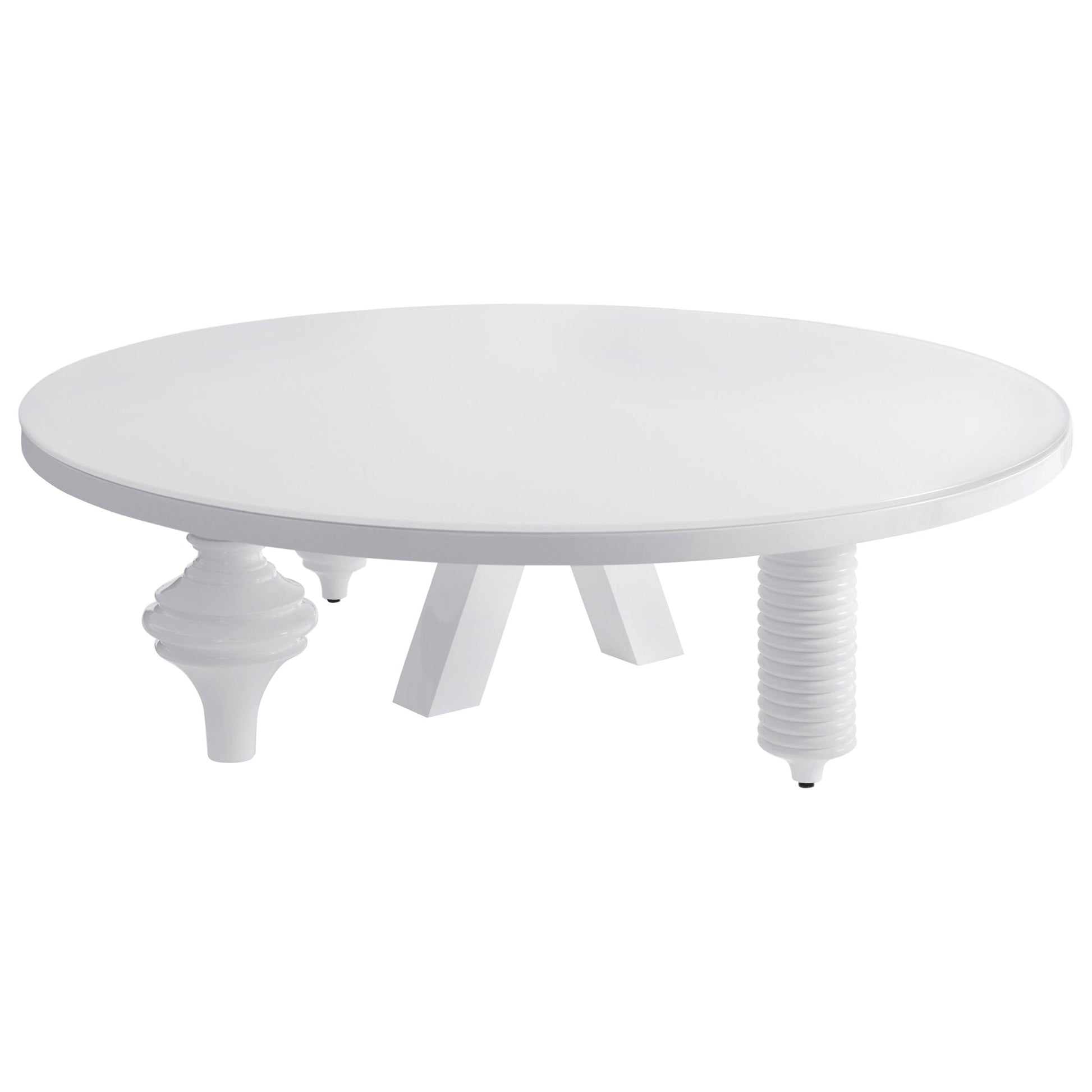 Round Low Coffee Table Multileg by Bd Barcelona Design